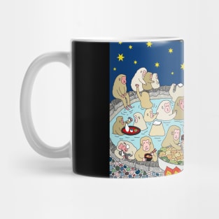 Onsen Snow Monkeys Mug